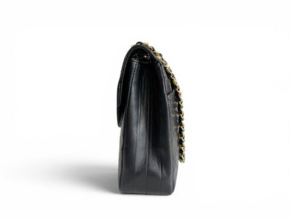 CHANEL Lambskin Quilted Medium Single Flap