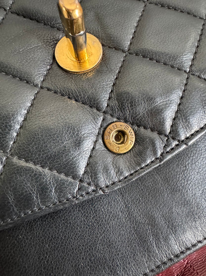 CHANEL Lambskin Quilted Medium Double Flap Bag