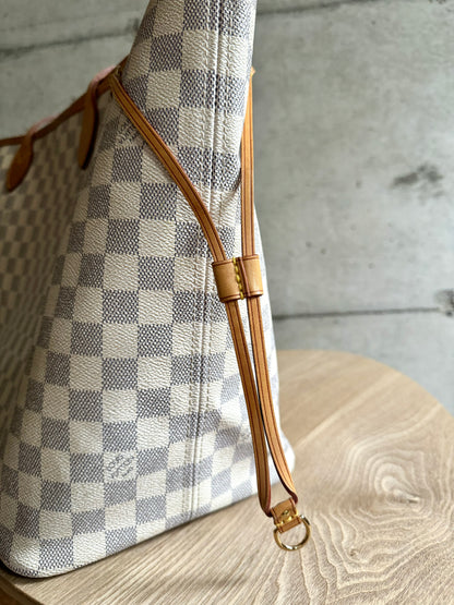 LOUIS VUITTON Damier Azur Neverfull GM