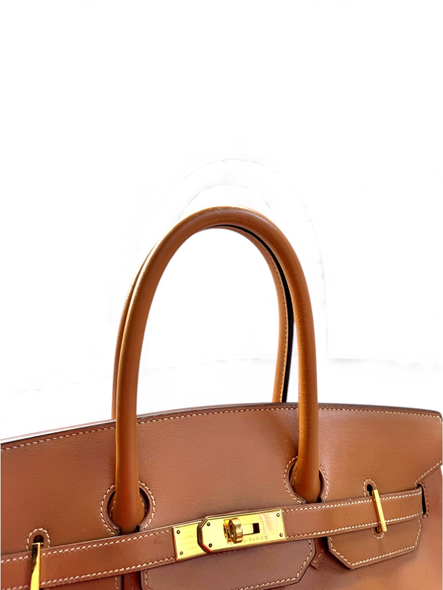 HERMÈS Box Birkin 35 Natural