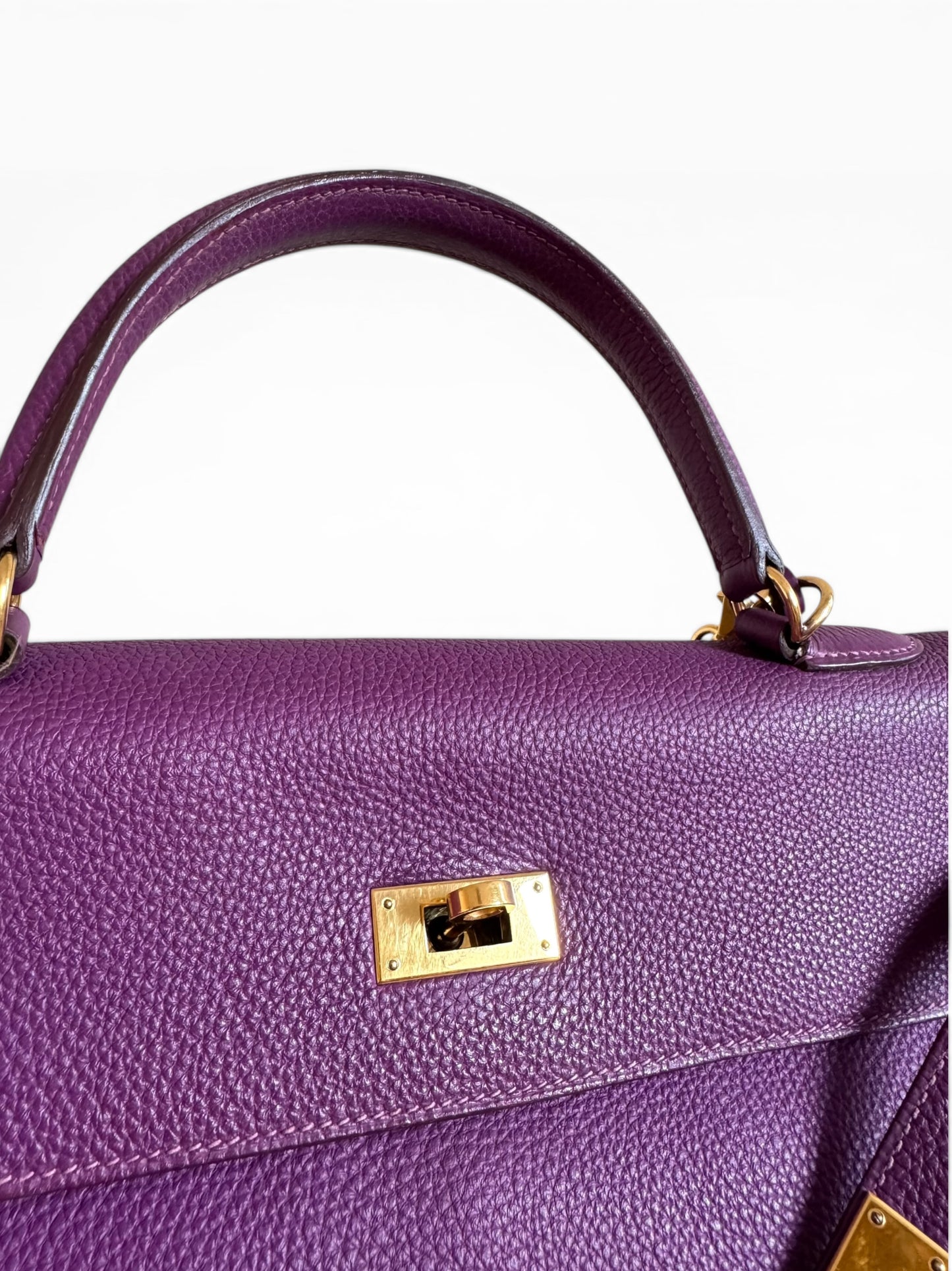 HERMES Kelly 35 Clemence Anemone