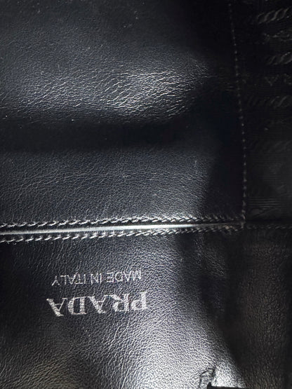 Prada Soft Calf Leather Bucket Bag