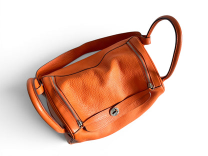 HERMES Taurillon Clemence Lindy 34