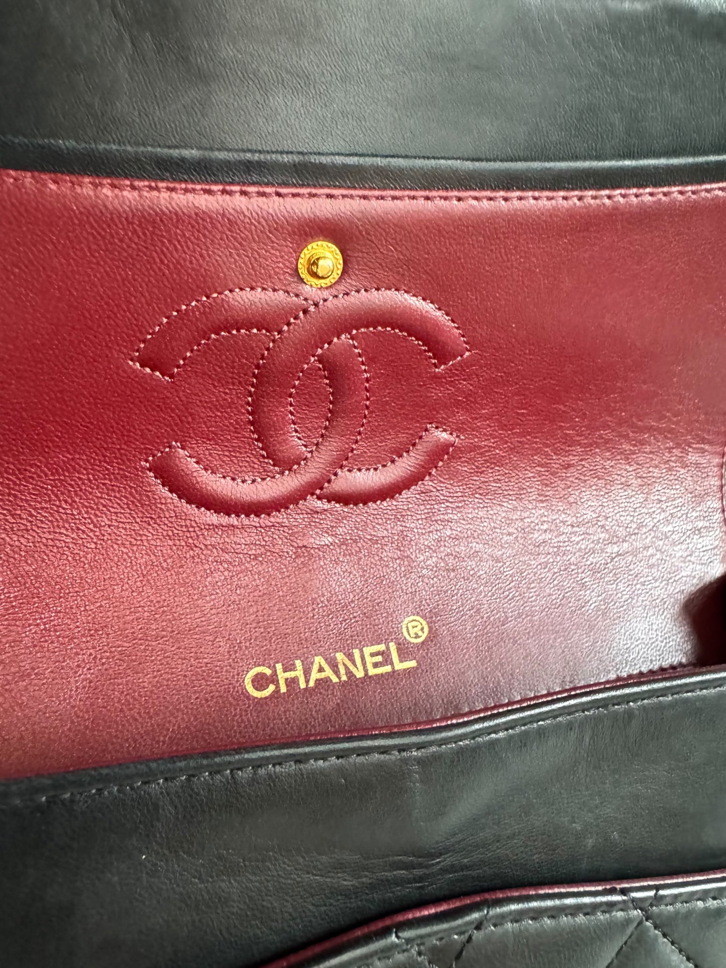 CHANEL Medium Tall Classic Lambskin Double Flap