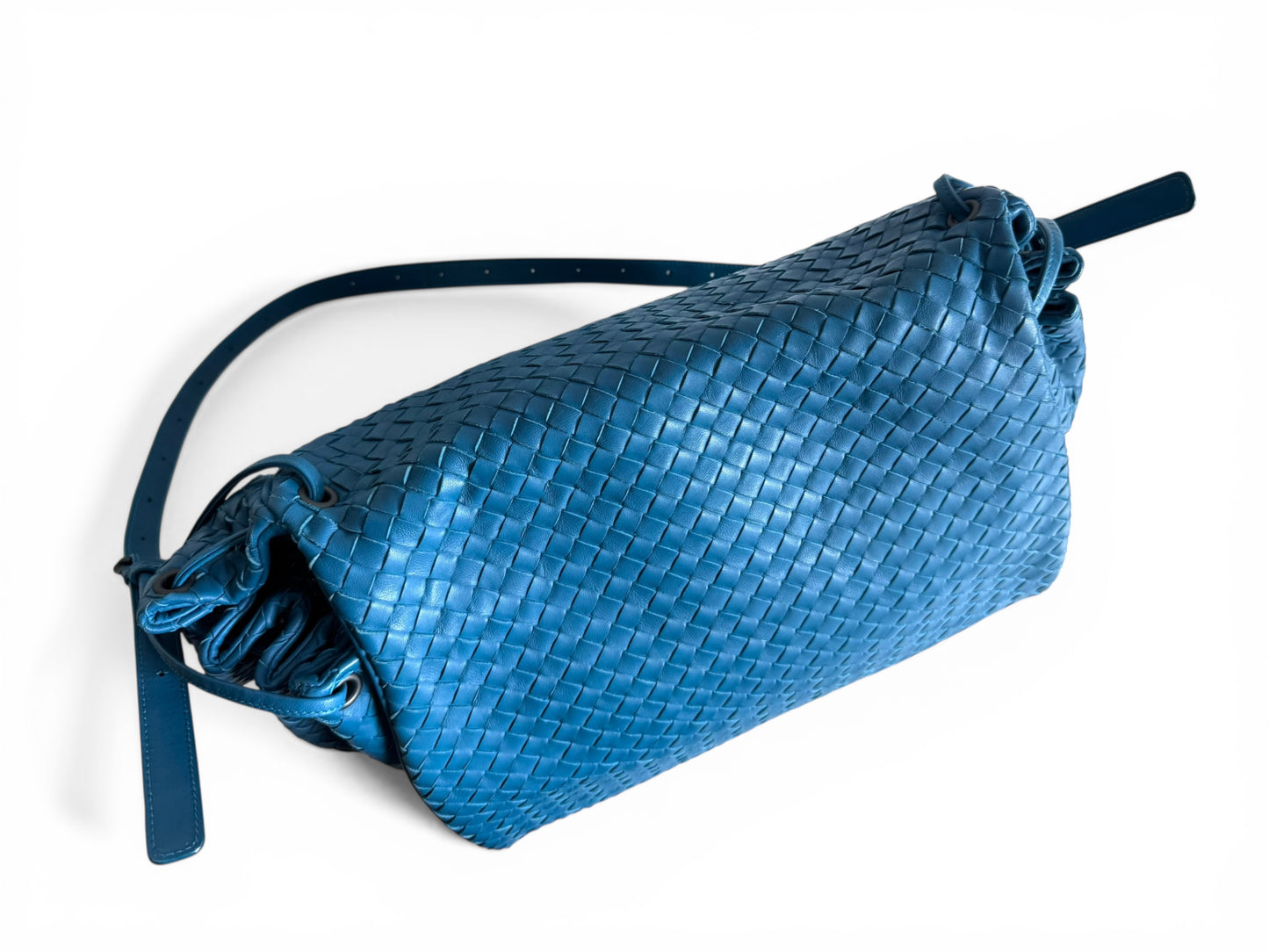 BOTTEGA VENETA Nappa Intrecciato Messenger Bag