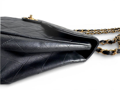 CHANEL Lambskin Quilted XL Jumbo Single Flap Bag