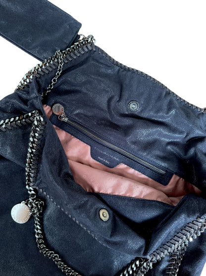 STELLA MCCARTNEY Shaggy Deer Falabella Fold Over Tote
