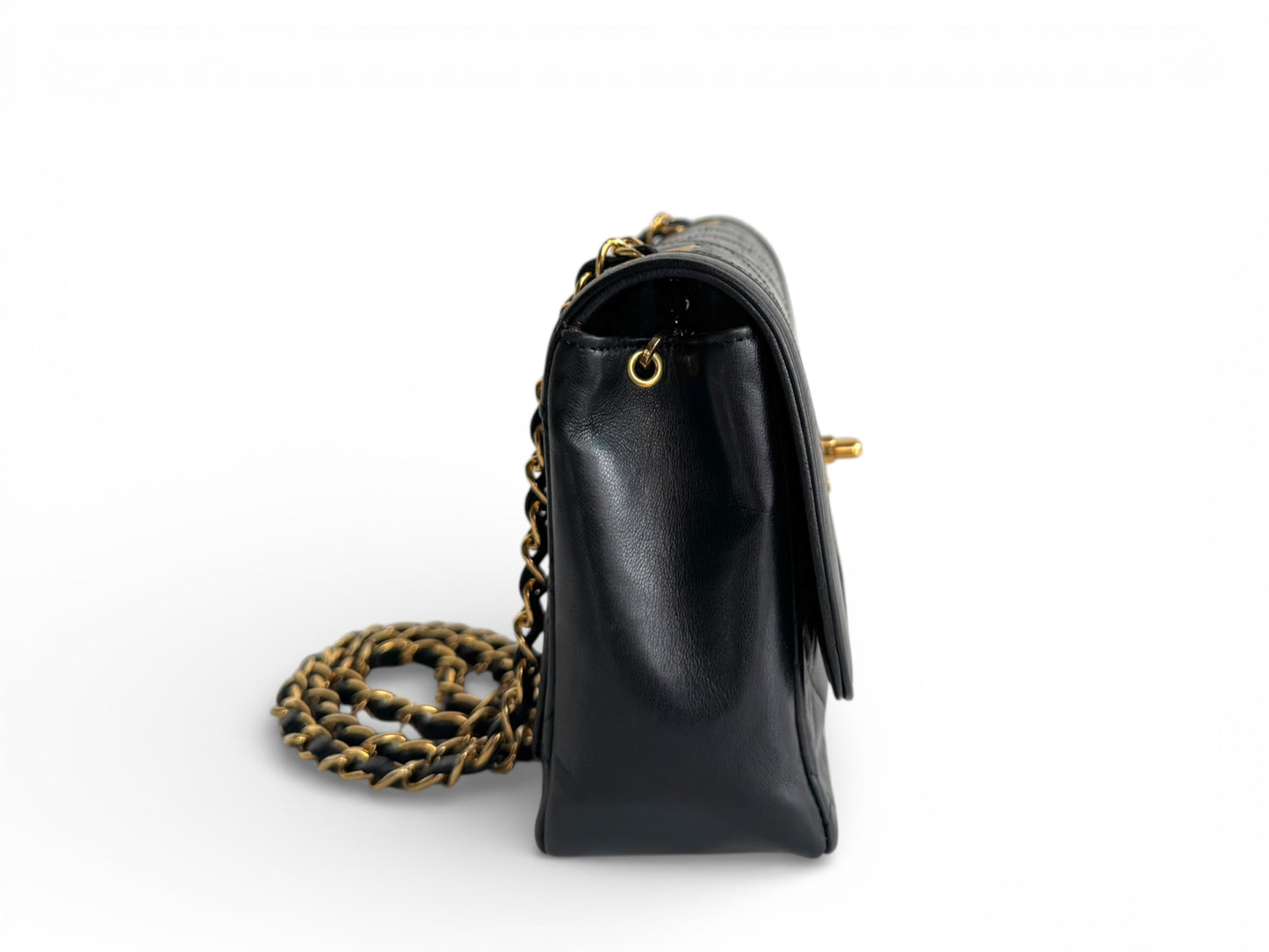 Chanel Lambskin Single Flap Bag