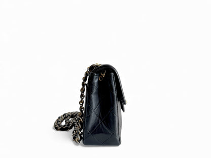 CHANEL Lambskin Matelasse Mini Flap Bag