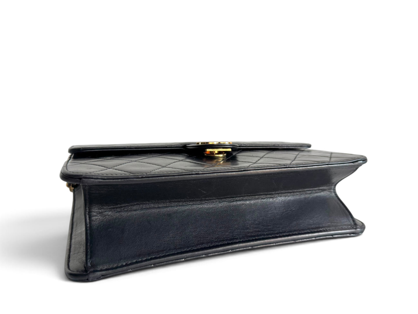 CHANEL Lambskin Quilted Timeless Single Flap