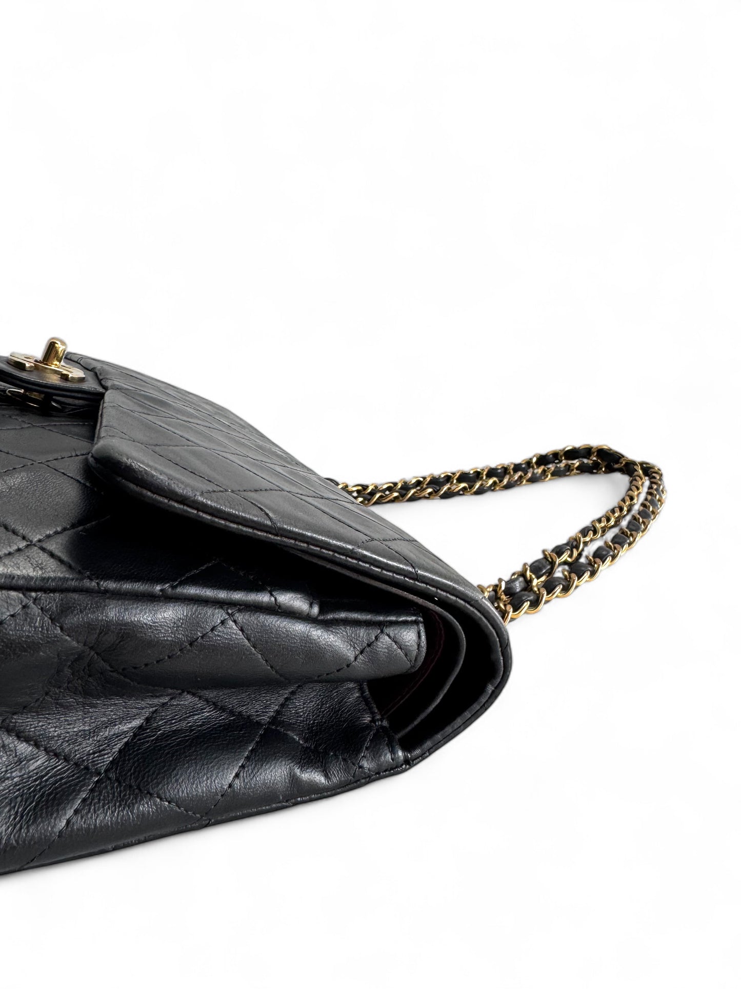 CHANEL Timeless Lambskin Classic Double Flap Bag
