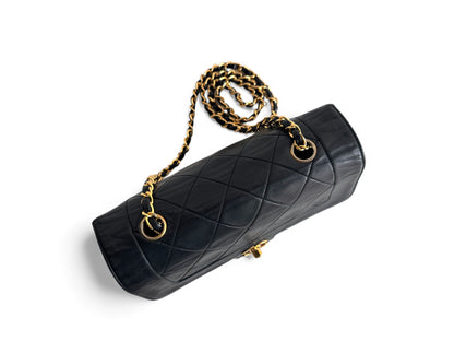 CHANEL Vintage Lambskin Small Diana Flap Bag