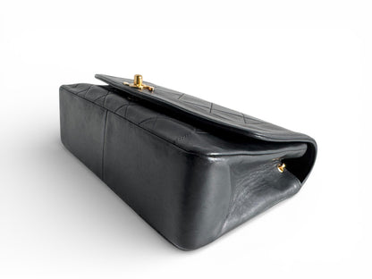 CHANEL Lambskin Diana Quilted Medium Single Flap