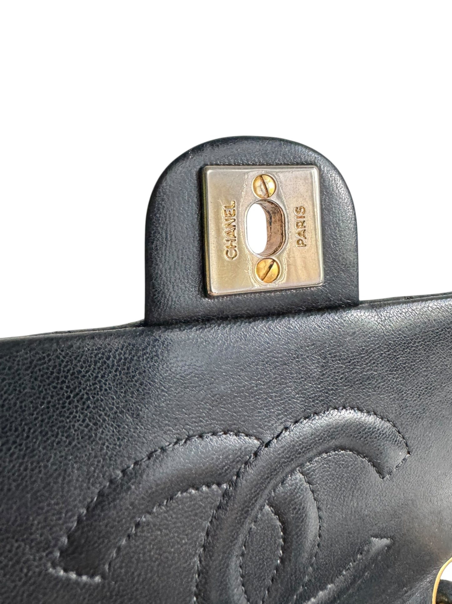 CHANEL Lambskin Quilted Small Single Flap