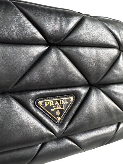 PRADA System Nappa Leather Patchwork Bag