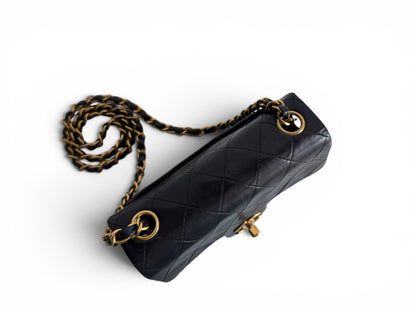 CHANEL Lambskin Quilted Mini Flap Bag