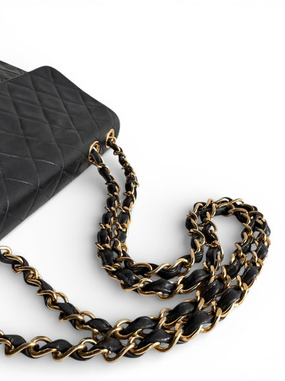 CHANEL Lambskin Quilted XL Jumbo Single Flap Bag