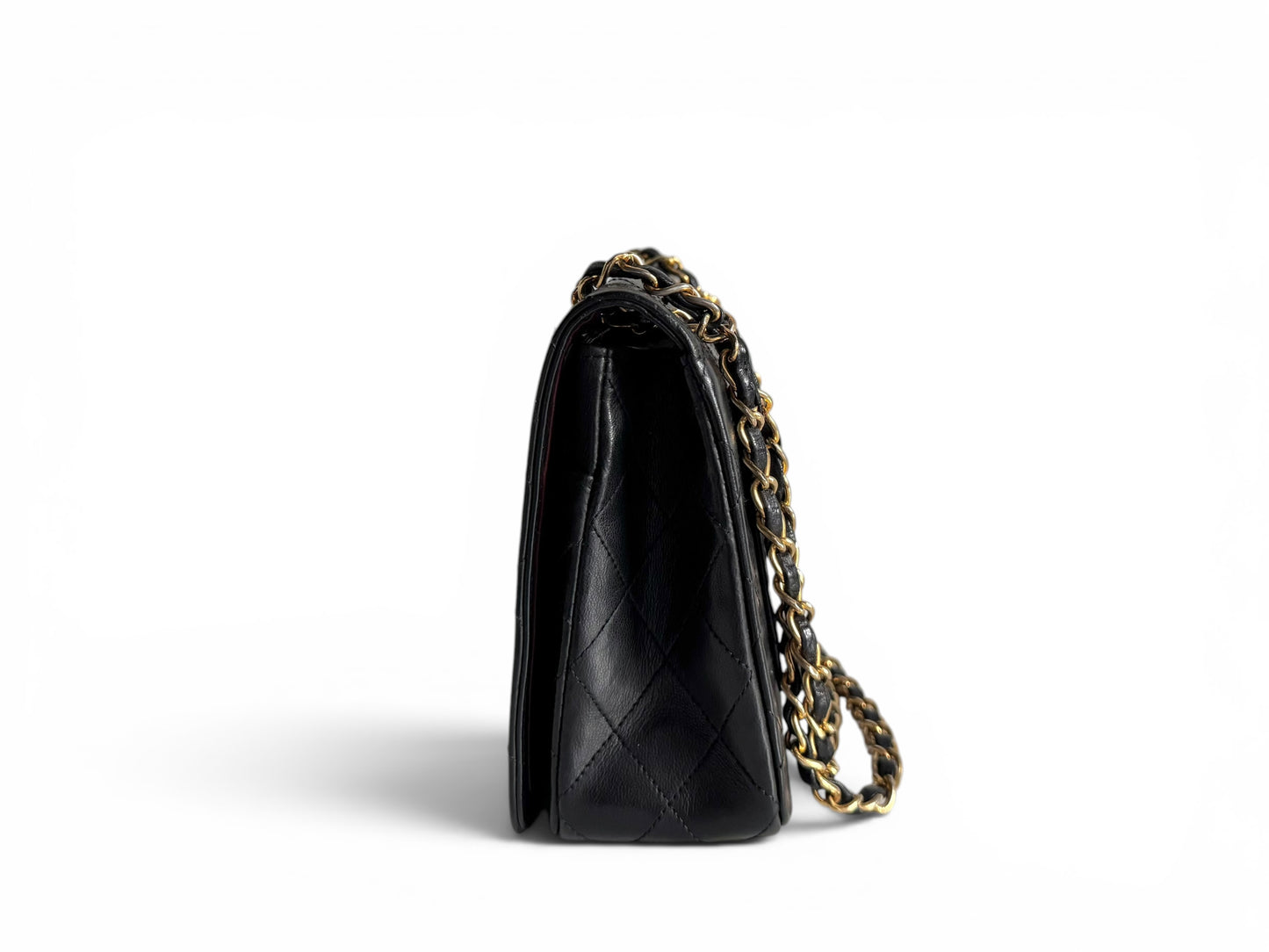 CHANEL Lambskin Quilted Small Single Flap