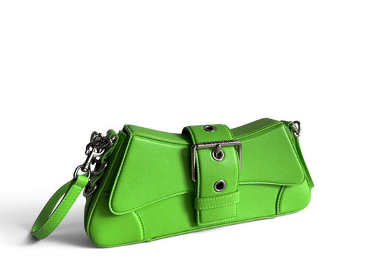 BALENCIAGA Smooth Calfskin Small Lindsay Shoulder Bag