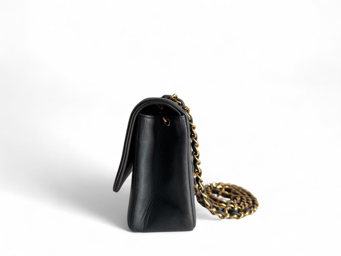 CHANEL Lambskin Vertical Flap Bag