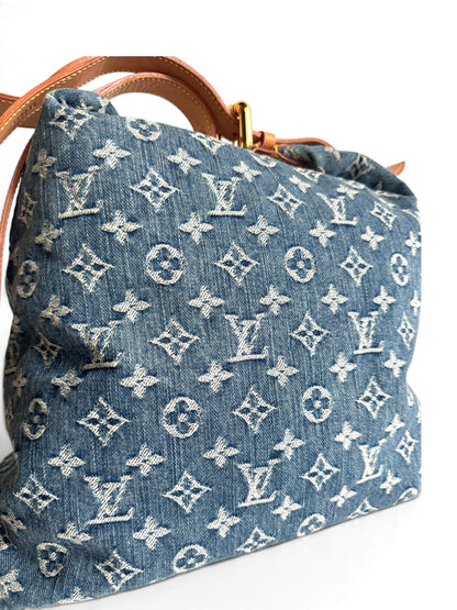 LOUIS VUITTON Denim Baggy GM