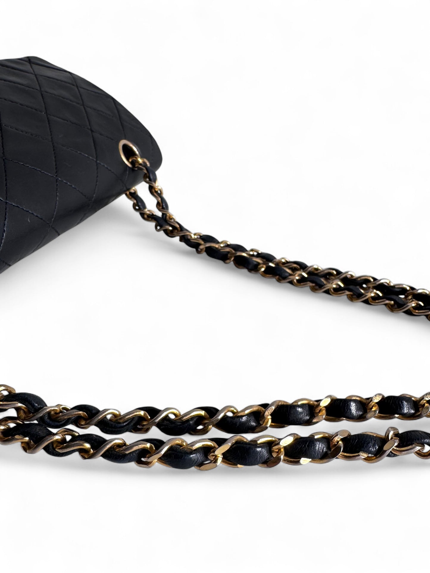 CHANEL Lambskin Classic Medium Double Flap
