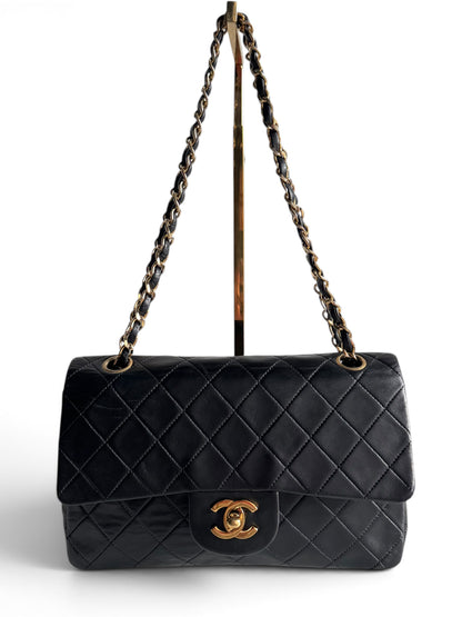 CHANEL Lambskin Quilted Small Double Flap
