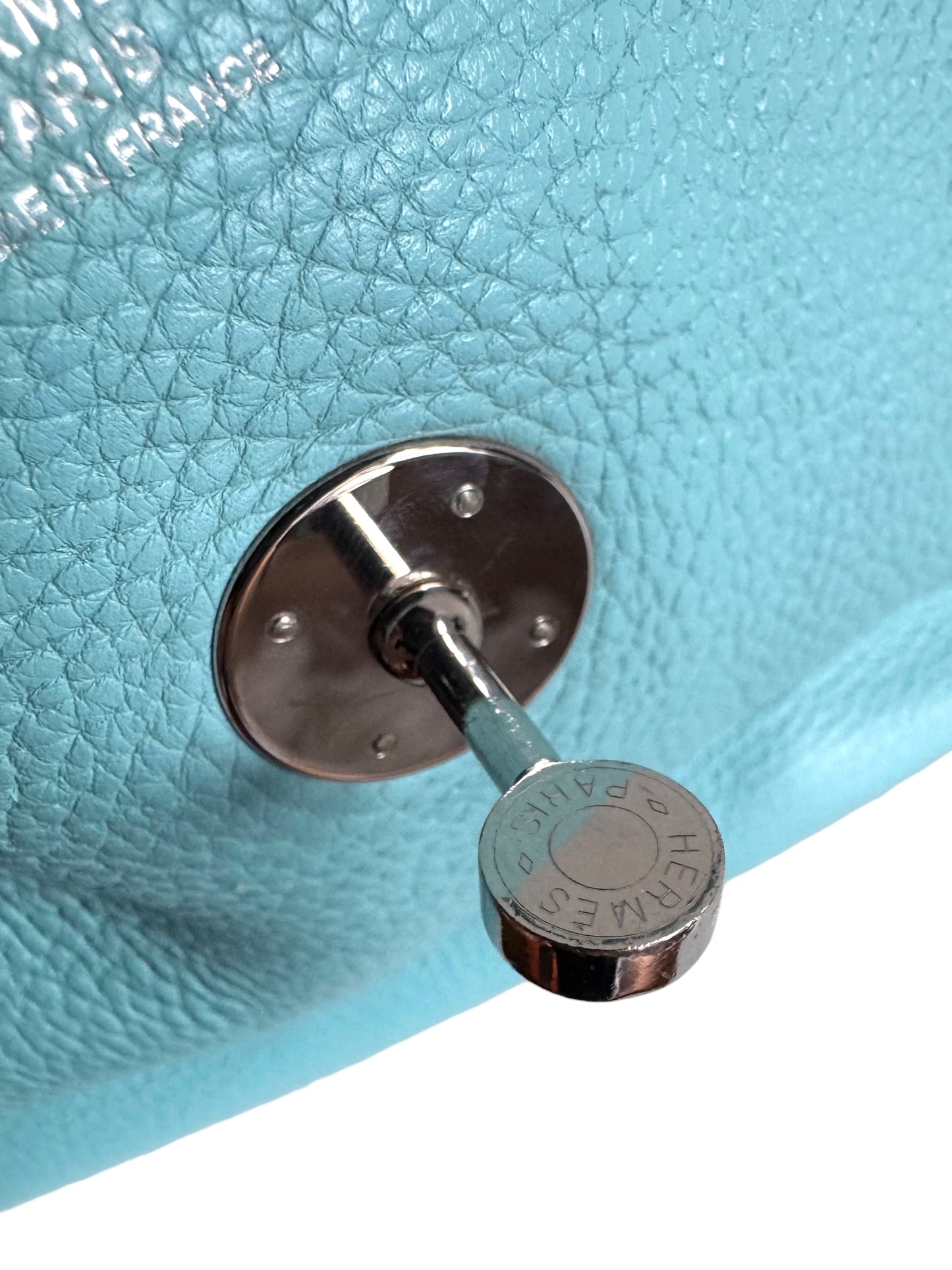 HERMES Taurillon Clemence Lindy 34