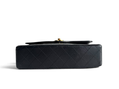 CHANEL Lambskin Quilted Medium Double Flap