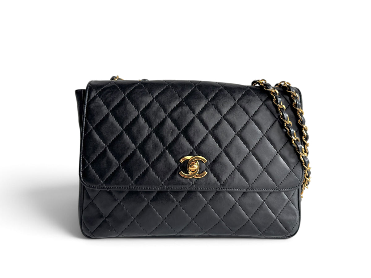 Chanel Vintage Lambskin Flap Bag