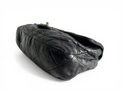 CHANEL Iridescent Lambskin Quilted East West Flap Bag