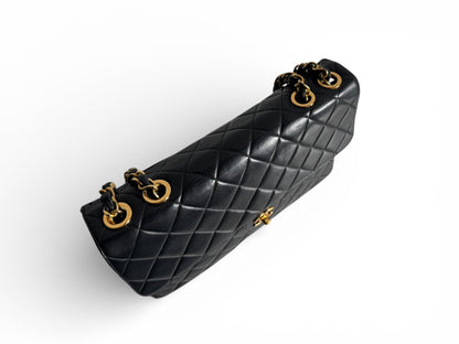 CHANEL Lambskin Quilted Jumbo Single Flap Bag