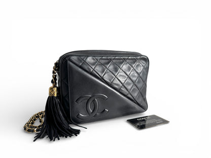 CHANEL CC Quilted Lambskin Camera Bag