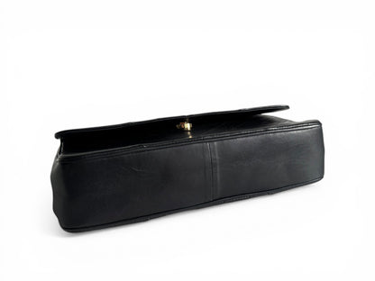 CHANEL Lambskin Chevron Flap Chain Shoulder Bag