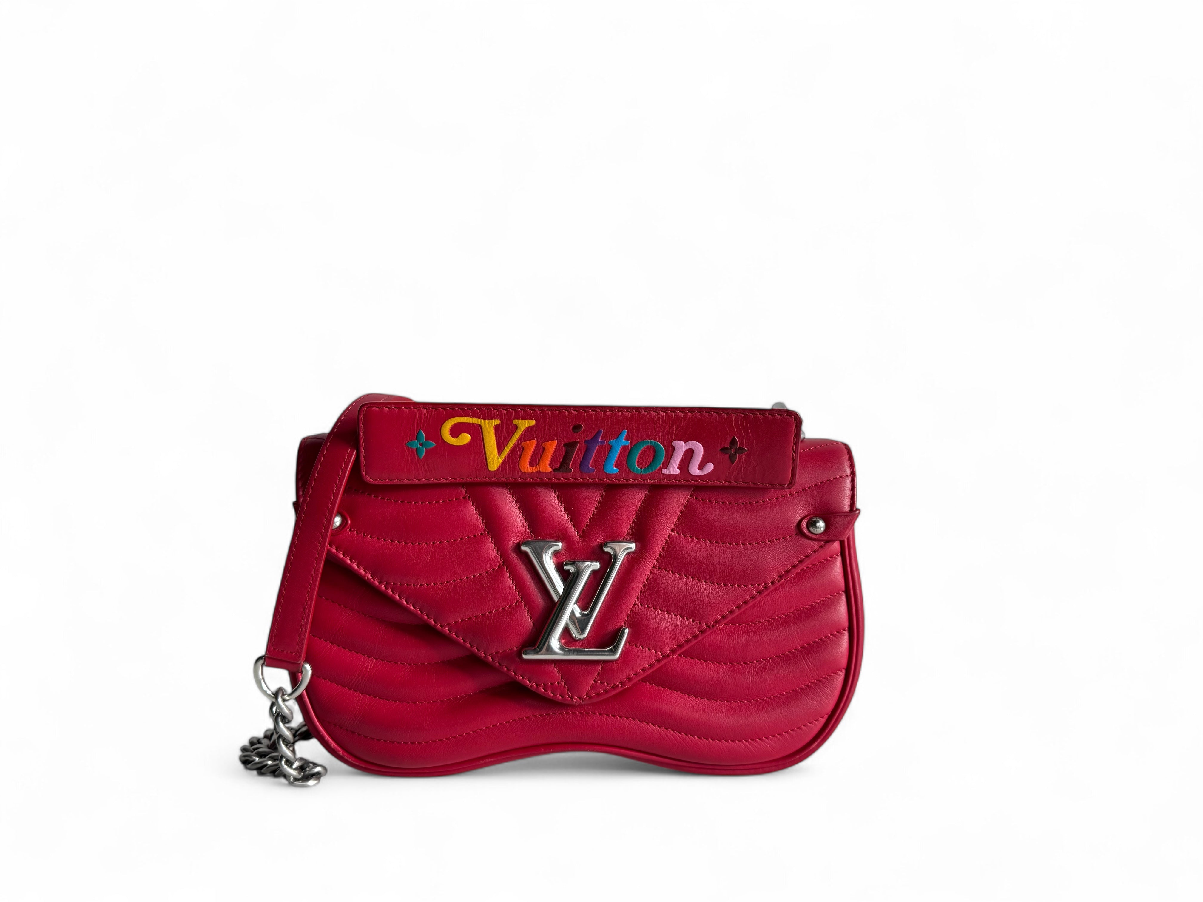 LOUIS VUITTON Calfskin New Wave Chain MM – Hannakiko