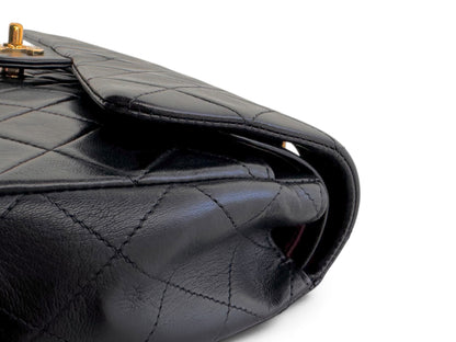 CHANEL Lambskin Quilted Small Double Flap