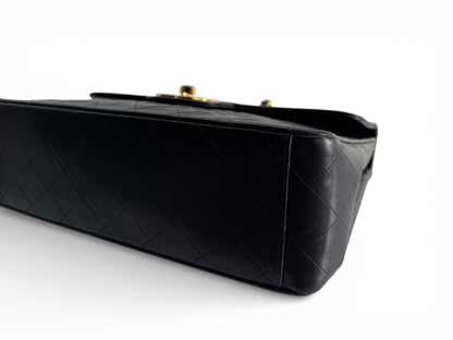 CHANEL Lambskin Quilted XL Jumbo Single Flap Bag