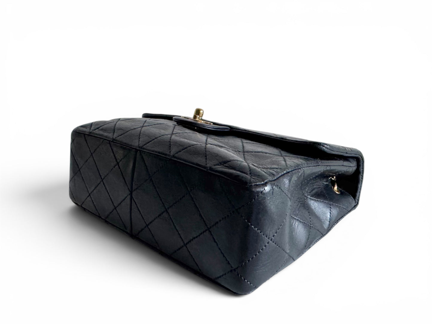 CHANEL Lambskin Quilted Small Single Flap