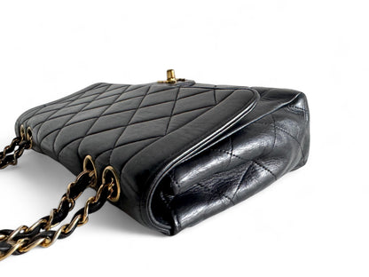 CHANEL Lambskin Quilted Medium Single Flap
