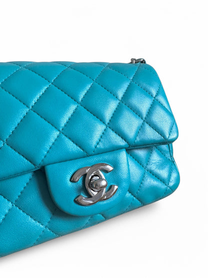 CHANEL Lambskin Quilted Mini Square Flap