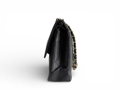 CHANEL Lambskin Quilted Medium Double Flap Bag