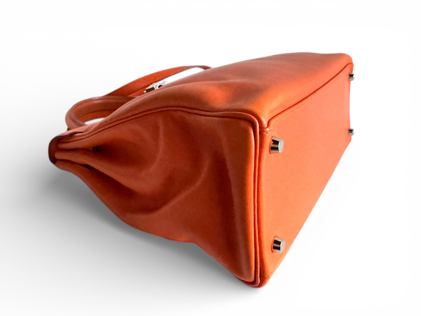 HERMÈS Kelly 32 Gulliver Orange