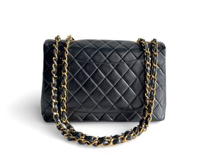 CHANEL Lambskin Quilted Jumbo Single Flap Bag
