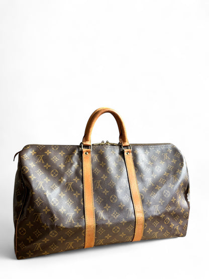 LOUIS VUITTON Monogram Keepall 50