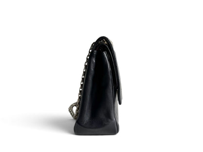 CHANEL Lambskin Medium Mademoiselle Double Flap