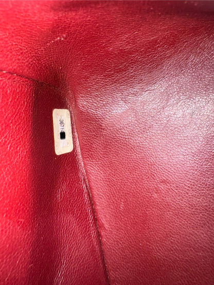 CHANEL Lambskin Quilted XL Jumbo Single Flap Bag