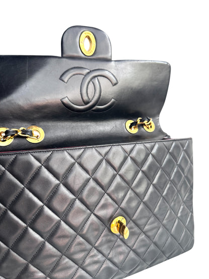 CHANEL Lambskin Quilted XL Jumbo Single Flap