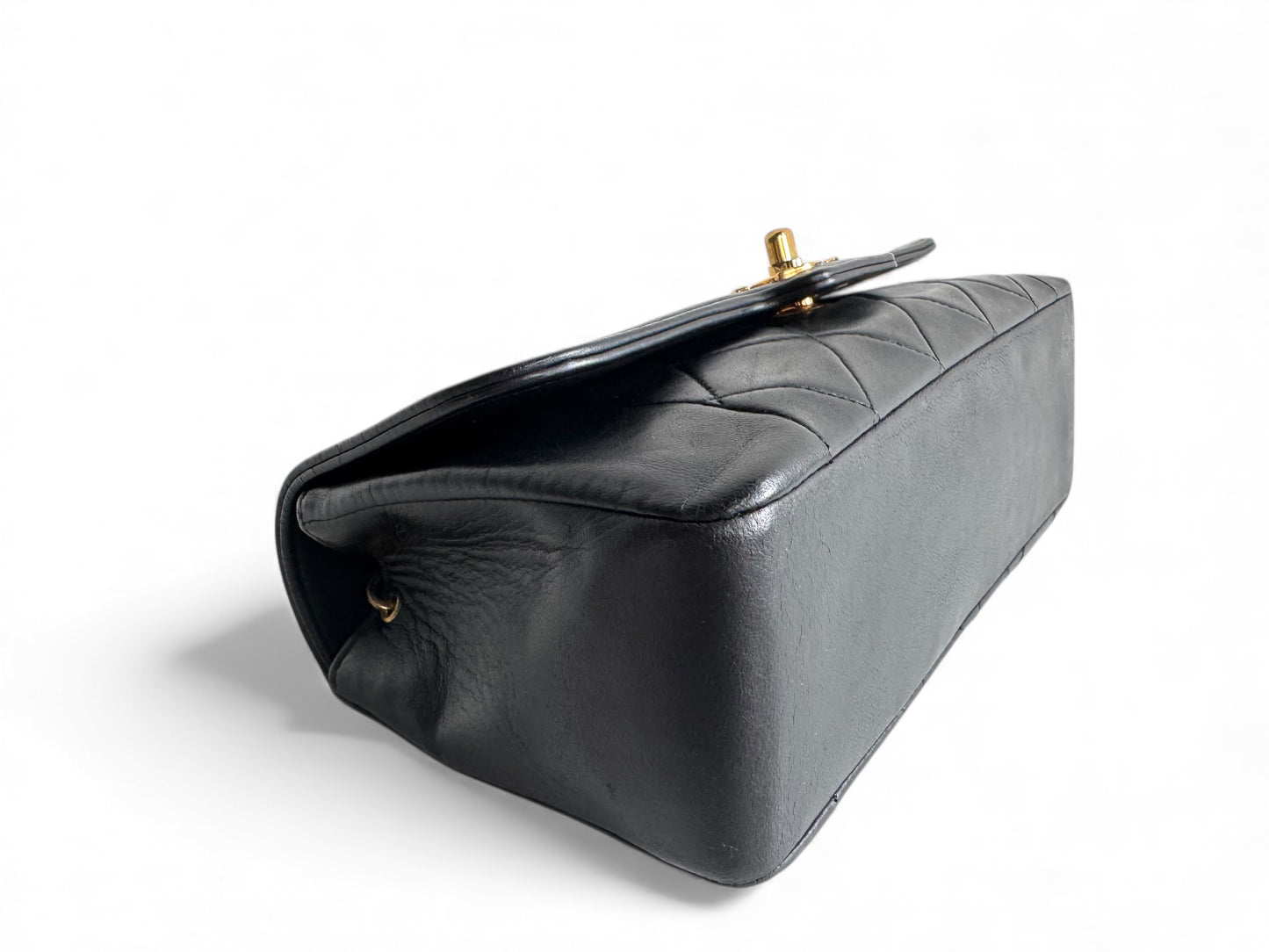 CHANEL Vintage Lambskin Small Diana Flap Bag