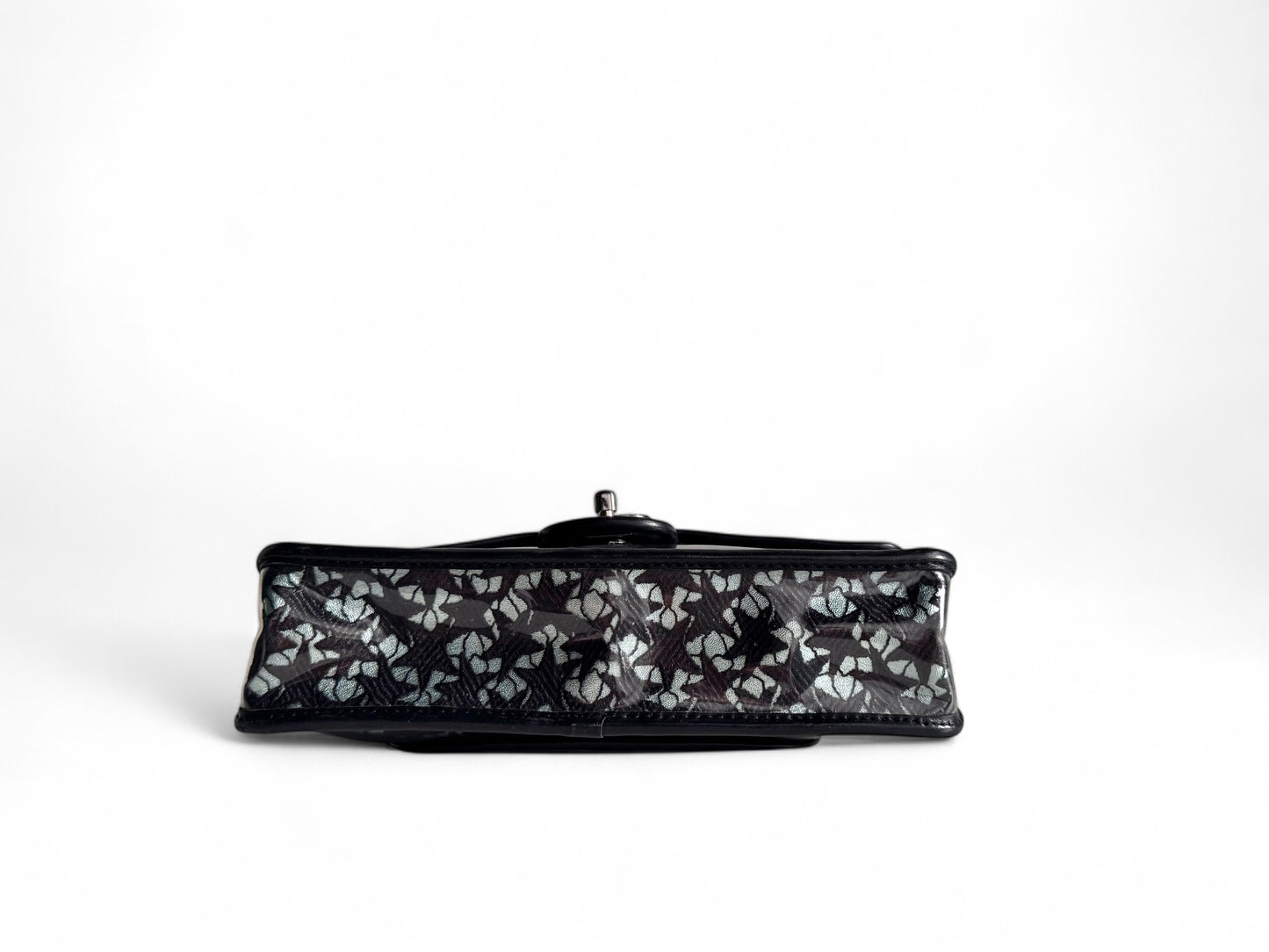 CHANEL Metallic Lambskin PVC Star Medium Single Flap Bag