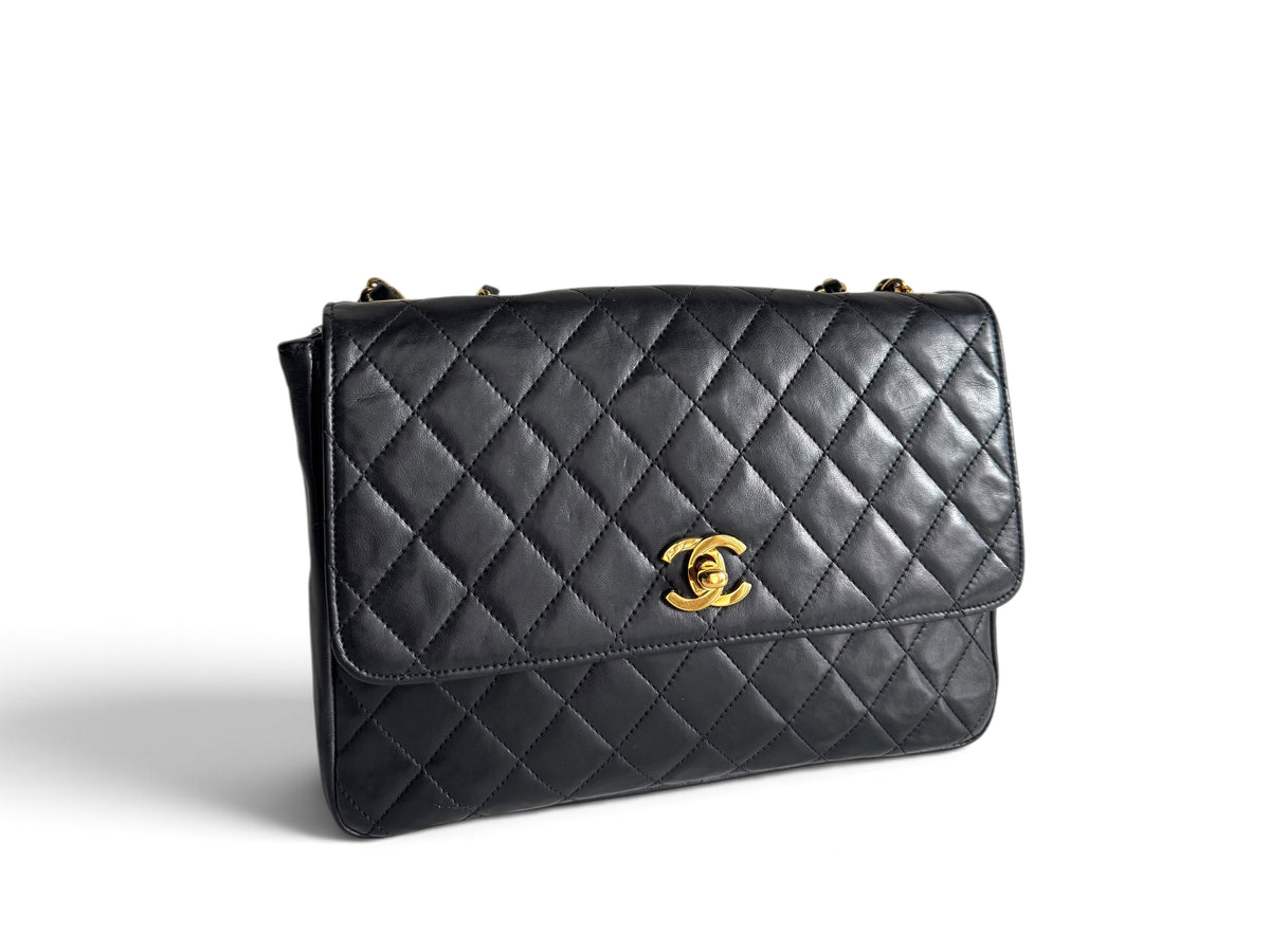 Chanel Vintage Lambskin Flap Bag